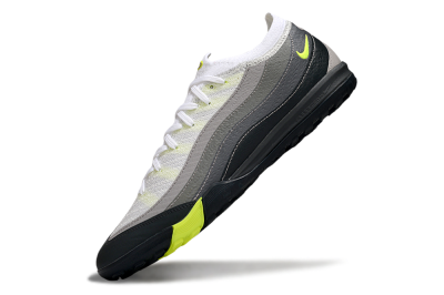 Unisex Nike Air Zoom Mercurial Vapor 16 Elite TF Football Shoes - White/Grey/Yellow