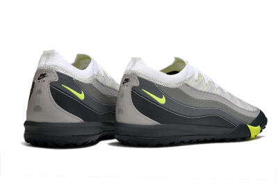 Unisex Nike Air Zoom Mercurial Vapor 16 Elite TF Football Shoes - White/Grey/Yellow