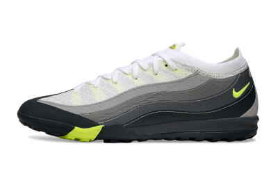Unisex Nike Air Zoom Mercurial Vapor 16 Elite TF Football Shoes - White/Grey/Yellow