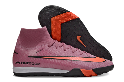 Unisex Nike Air Zoom Mercurial Superfly 10 Elite TF Football Shoes - Red/Black/White