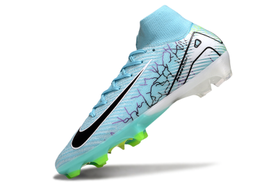 Unisex Nike Air Zoom Mercurial Superfly 10 Elite FG Football Boots - Jade/Black/White