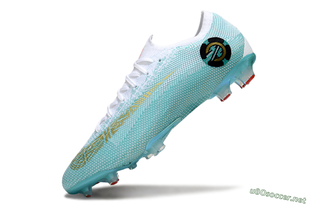 Men's Nike Mercurial Vapor 12 Elite FG Football Boots - Jade/White/Gold 5