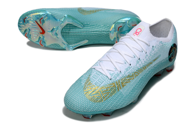 Men's Nike Mercurial Vapor 12 Elite FG Football Boots - Jade/White/Gold