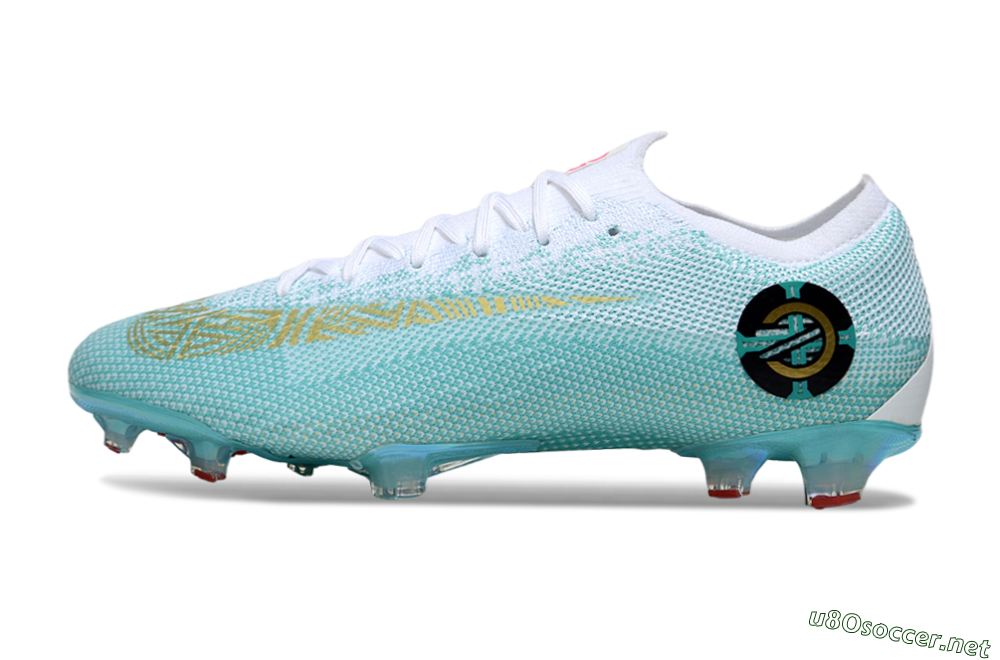 Men's Nike Mercurial Vapor 12 Elite FG Football Boots - Jade/White/Gold 0