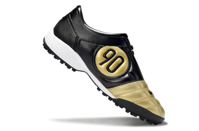 Unisex Nike Total 90 III TF Football Shoes - Gold/Black/White