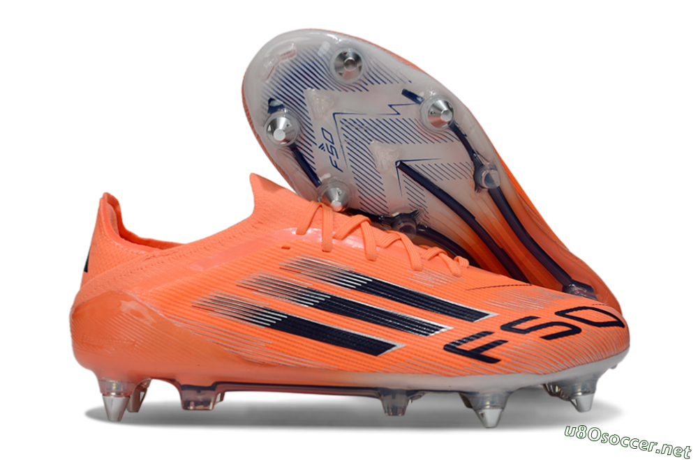 Men's Adidas F50 Elite SG Football Boots - Red/Black/Silver 2