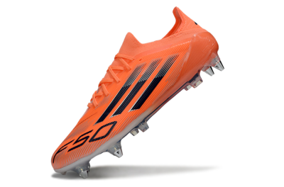 Men's Adidas F50 Elite SG Football Boots - Red/Black/Silver