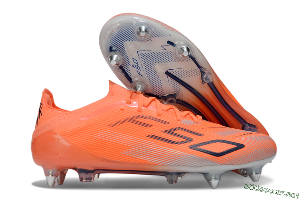 Men's Adidas F50 Elite SG Football Boots - Red/Black/Silver 2