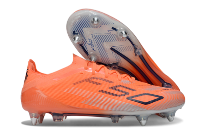 Men's Adidas F50 Elite SG Football Boots - Red/Black/Silver