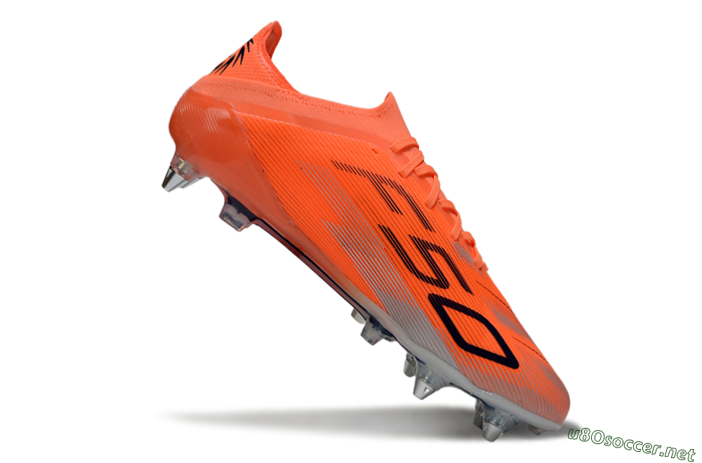 Men's Adidas F50 Elite SG Football Boots - Red/Black/Silver 4