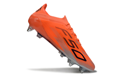 Men's Adidas F50 Elite SG Football Boots - Red/Black/Silver