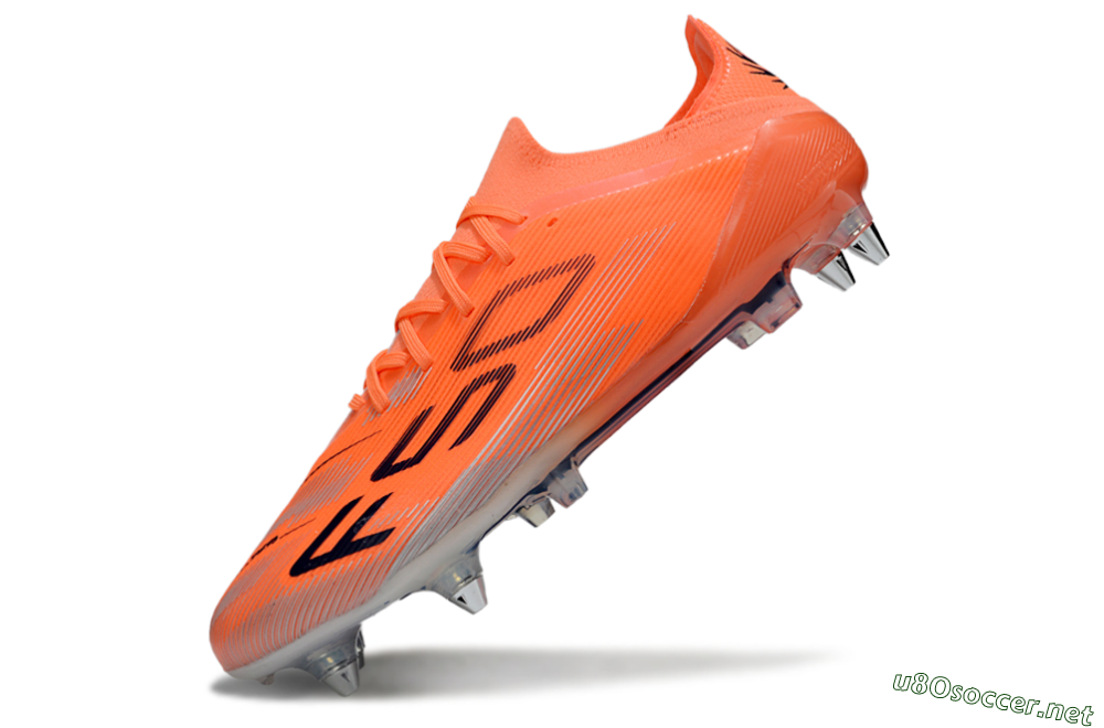 Men's Adidas F50 Elite SG Football Boots - Red/Black/Silver 5