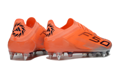 Men's Adidas F50 Elite SG Football Boots - Red/Black/Silver