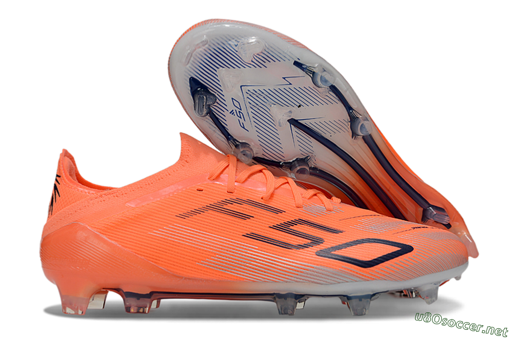 Unisex Adidas F50 Elite FG Football Boots - Red/Black/Silver 2