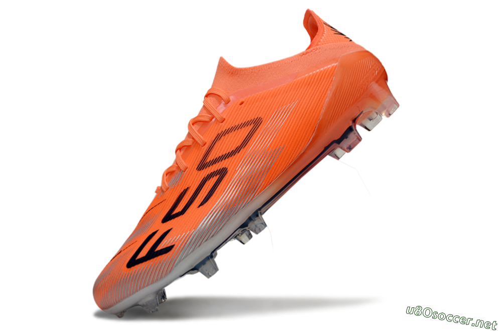 Unisex Adidas F50 Elite FG Football Boots - Red/Black/Silver 5