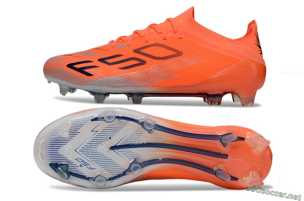 Unisex Adidas F50 Elite FG Football Boots - Red/Black/Silver 1
