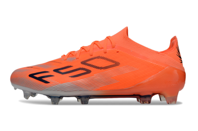 Unisex Adidas F50 Elite FG Football Boots - Red/Black/Silver