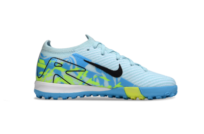 Kids Nike Air Zoom Mercurial Vapor 16 Elite TF Football Shoes - Blue/Black/Yellow