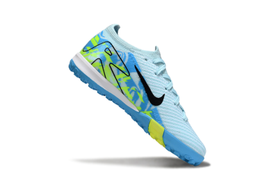 Kids Nike Air Zoom Mercurial Vapor 16 Elite TF Football Shoes - Blue/Black/Yellow
