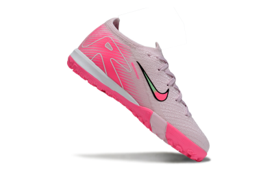 Kids Nike Air Zoom Mercurial Vapor 16 Elite TF Football Shoes - Pink/White/Black