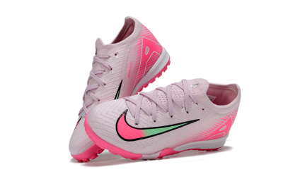 Kids Nike Air Zoom Mercurial Vapor 16 Elite TF Football Shoes - Pink/White/Black