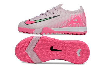 Kids Nike Air Zoom Mercurial Vapor 16 Elite TF Football Shoes - Pink/White/Black