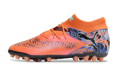 Men's Puma Future 8 Ultimate MG Football Boots - Red/Blue/Black