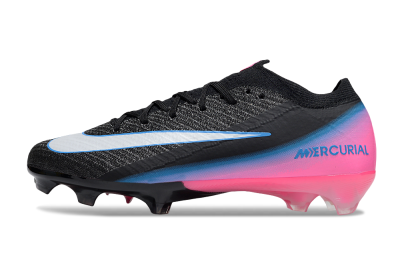 Unisex Nike Air Zoom Mercurial Vapor 16 Elite FG Football Boots - Black/White/Pink