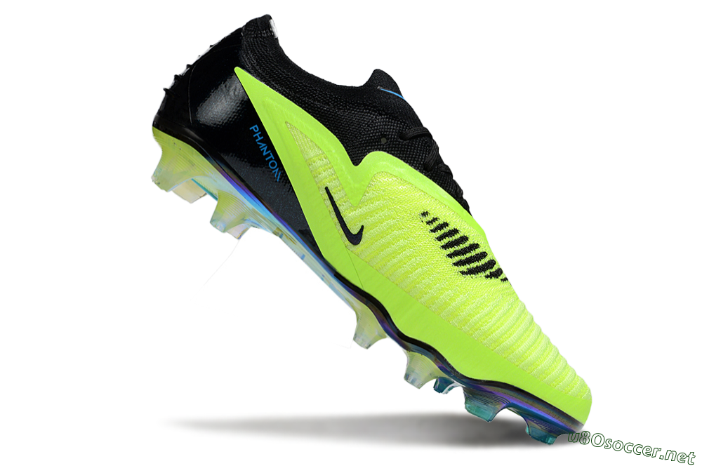 Men's Nike Phantom 6 Low Elite FG Football Boots - Yellow/Black/Gold 4