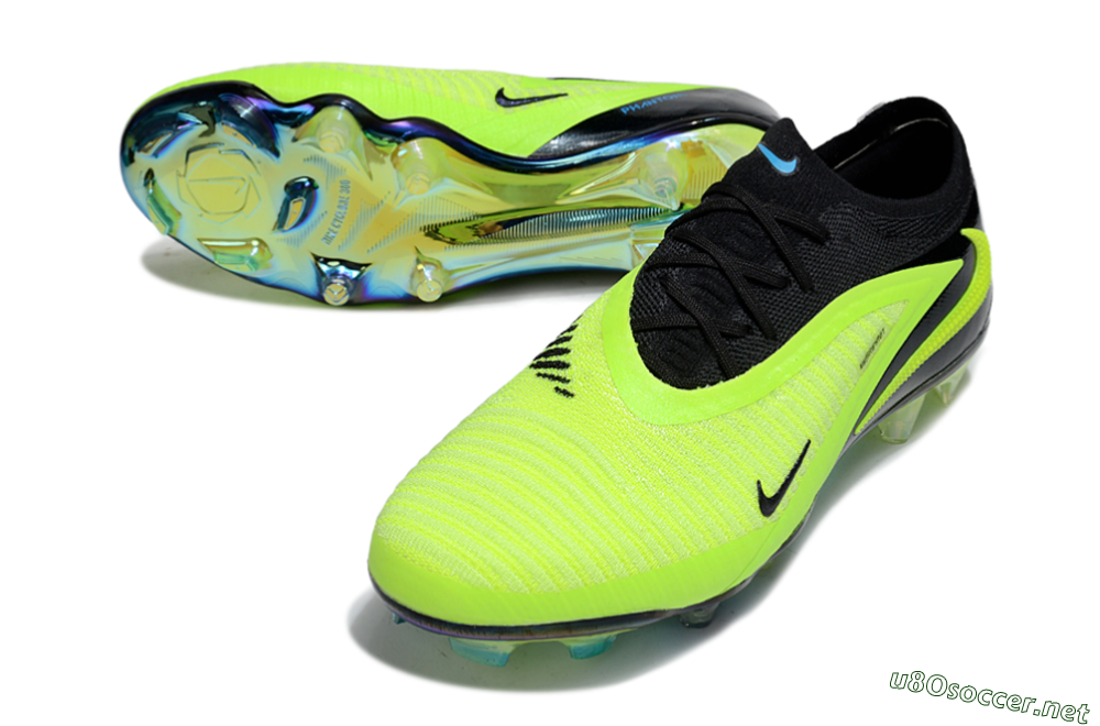 Men's Nike Phantom 6 Low Elite FG Football Boots - Yellow/Black/Gold 3