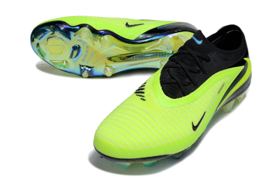 Men's Nike Phantom 6 Low Elite FG Football Boots - Yellow/Black/Gold
