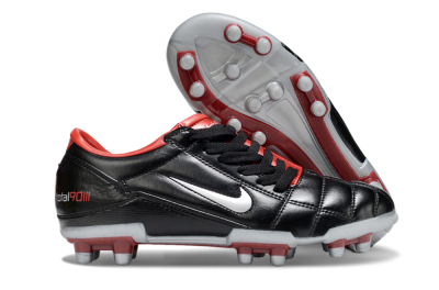 Men's Nike Total 90 III FG Football Boots - Black/Red/White