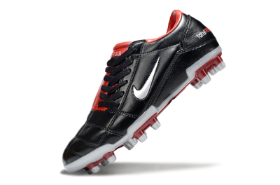 Men's Nike Total 90 III FG Football Boots - Black/Red/White