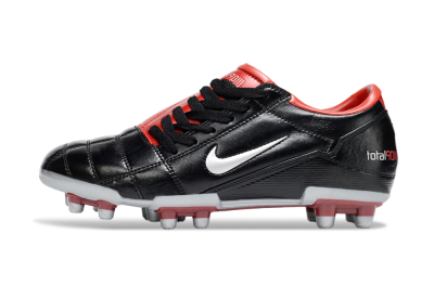 Men's Nike Total 90 III FG Football Boots - Black/Red/White