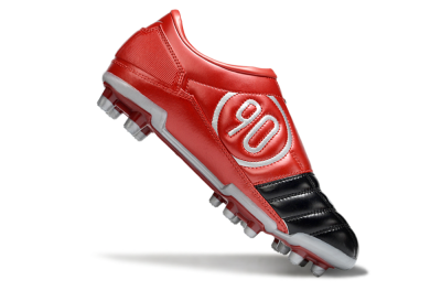 Men's Nike Total 90 III FG Football Boots - Black/Red/White