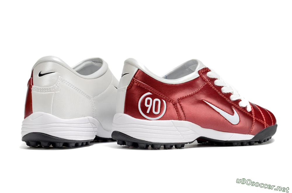 Unisex Nike Total 90 III TF Football Shoes - Red/White/Black 6