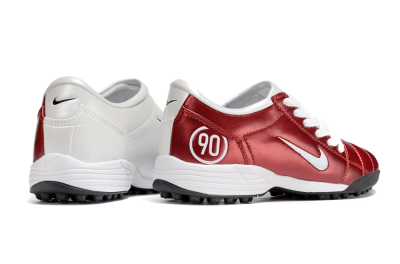 Unisex Nike Total 90 III TF Football Shoes - Red/White/Black