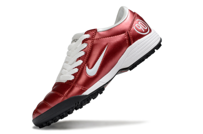 Unisex Nike Total 90 III TF Football Shoes - Red/White/Black
