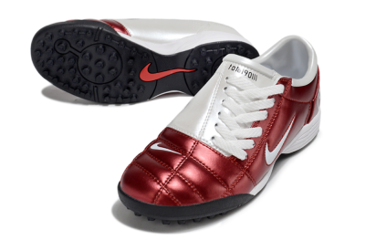 Unisex Nike Total 90 III TF Football Shoes - Red/White/Black