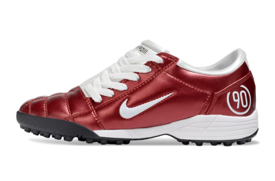 Unisex Nike Total 90 III TF Football Shoes - Red/White/Black