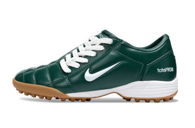 Unisex Nike Total 90 III TF Football Shoes - Green/White/Brown