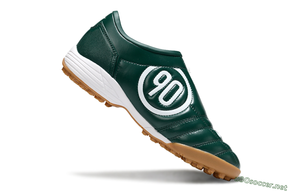 Unisex Nike Total 90 III TF Football Shoes - Green/White/Brown 4