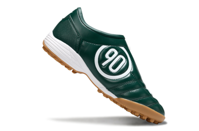 Unisex Nike Total 90 III TF Football Shoes - Green/White/Brown