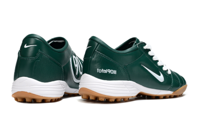 Unisex Nike Total 90 III TF Football Shoes - Green/White/Brown