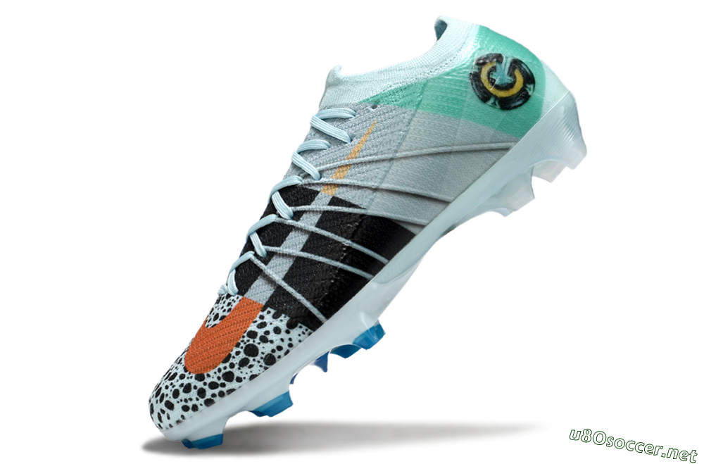 Unisex Nike Air Zoom Mercurial Vapor 16 Elite FG Football Boots - Jade/Black/Yellow 6