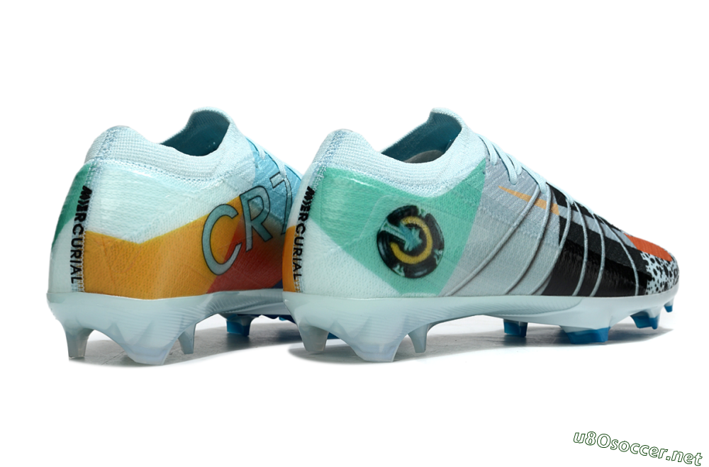 Unisex Nike Air Zoom Mercurial Vapor 16 Elite FG Football Boots - Jade/Black/Yellow 7