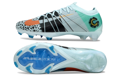 Unisex Nike Air Zoom Mercurial Vapor 16 Elite FG Football Boots - Jade/Black/Yellow