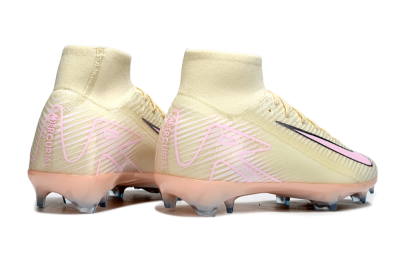 Unisex Nike Air Zoom Mercurial Superfly 10 Elite FG Football Boots - Yellow/Pink/Silver