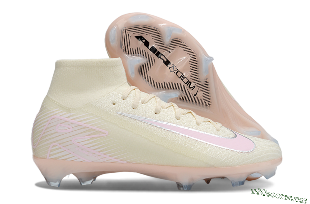 Unisex Nike Air Zoom Mercurial Superfly 10 Elite FG Football Boots - Yellow/Pink/Silver 2