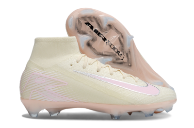 Unisex Nike Air Zoom Mercurial Superfly 10 Elite FG Football Boots - Yellow/Pink/Silver
